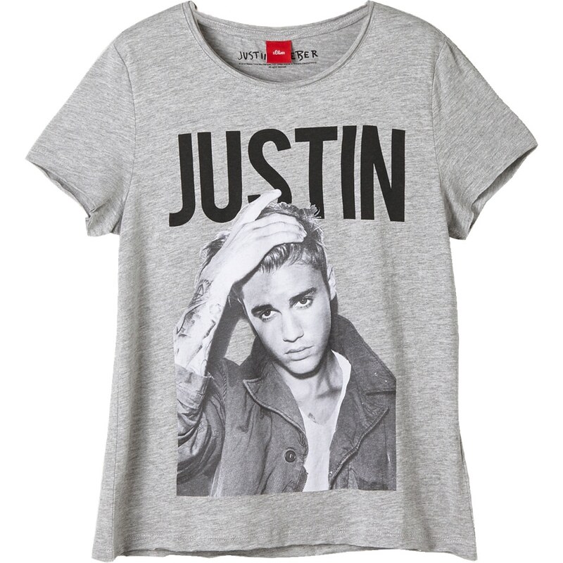 S.Oliver Junior Shirt mit Justin Bieber Print