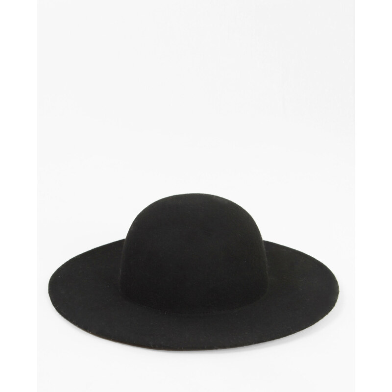 Capeline-Hut mit gerader Krempe Schwarz, Größe 00 -Pimkie- Mode für Damen