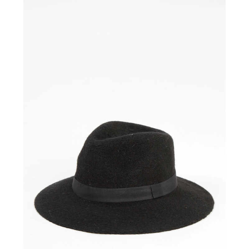 Gestrickter Fedora-Hut Schwarz, Größe S -Pimkie- Mode für Damen
