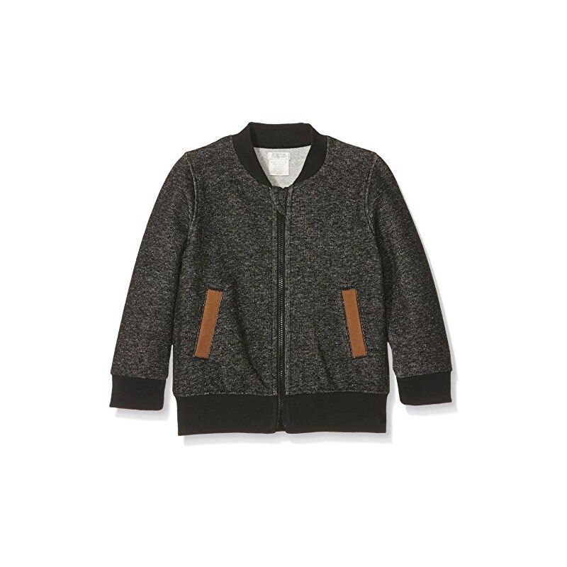 Mamas & Papas Baby-Jungen Jacke and Grey Speckle Tweed Bomber Jacket