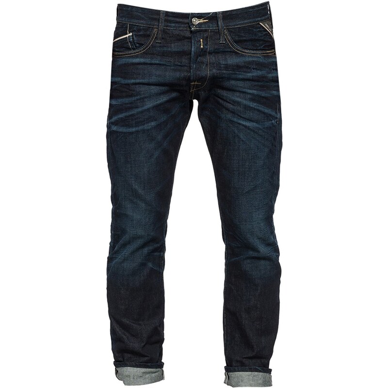 Replay Waitom - Jeans mit Slimcut - jeansblau