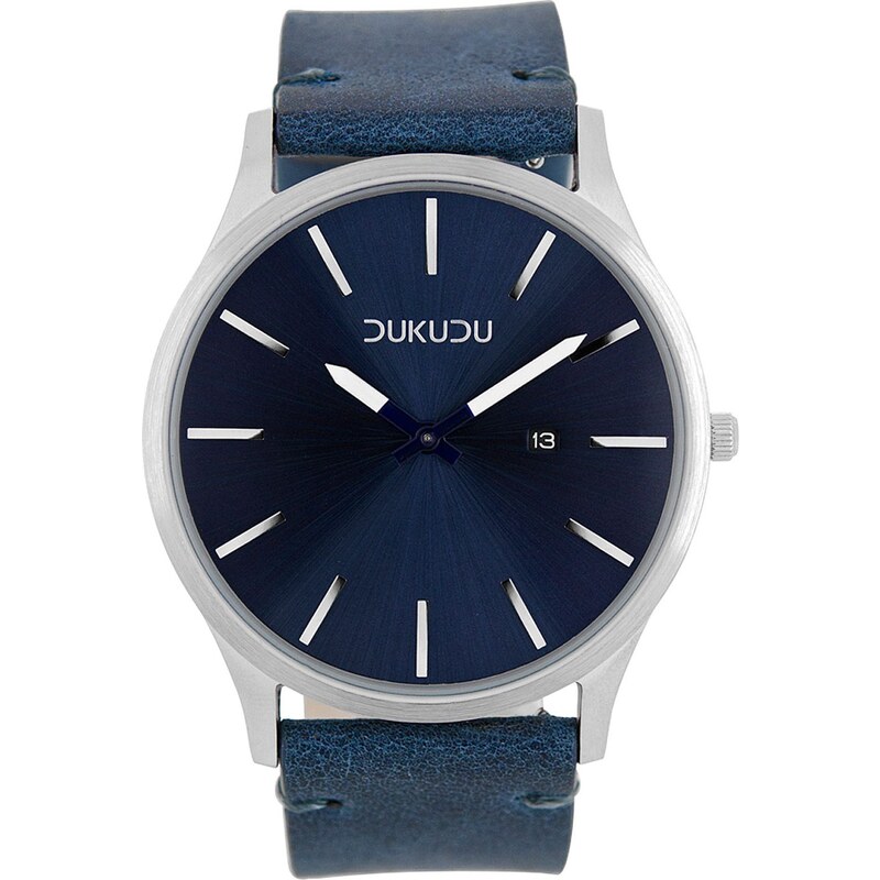 Dukudu Jorgen Herren-Armbanduhr Blau DU-008