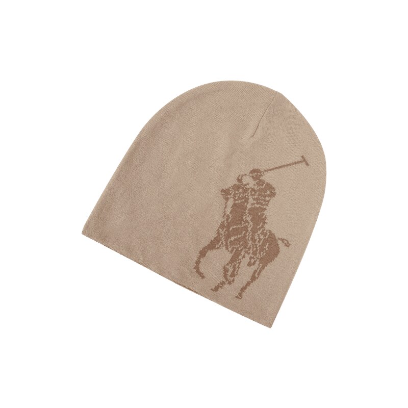 Polo Ralph Lauren Strickmütze mit eingewebtem Logo