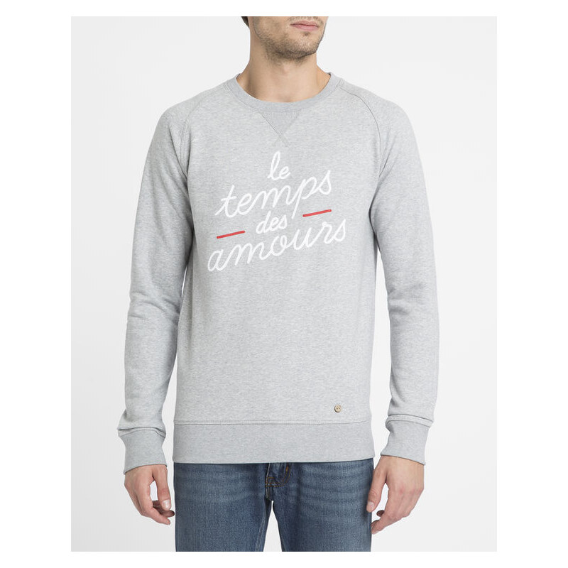 FAGUO Graues Sweatshirt Le Temps des Amours