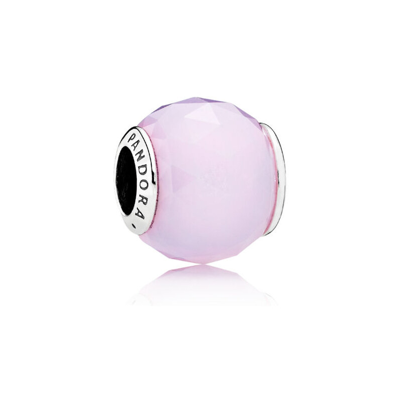Pandora Damen Charm Petite Facetten Pink Silber Kristall onesize 791722NOP