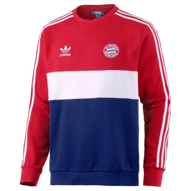 adidas FC Bayern Block Design Sweatshirt Herren