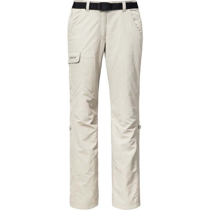 Schöffel: Damen Wanderhose / Trekkinghose Outdoor Pants L II, ecru, verfügbar in Größe 18