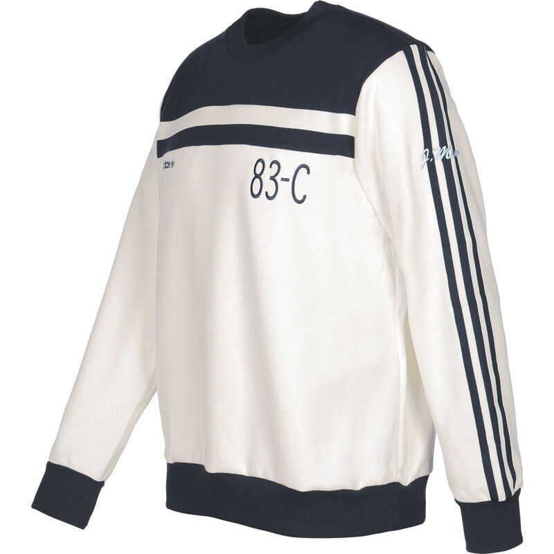 adidas 83-c Crew Sweater off white/legend ink