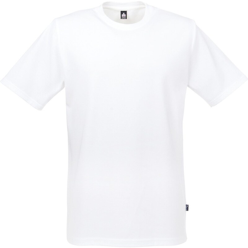 Große Größen: TRIGEMA T-Shirt Piqué-Qualität, weiss, Gr.XL-S