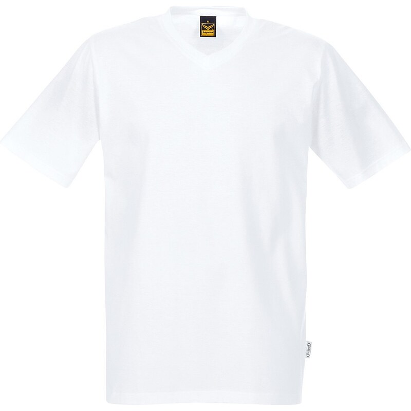 Große Größen: TRIGEMA V-Shirt DELUXE Baumwolle, weiss, Gr.L-5XL