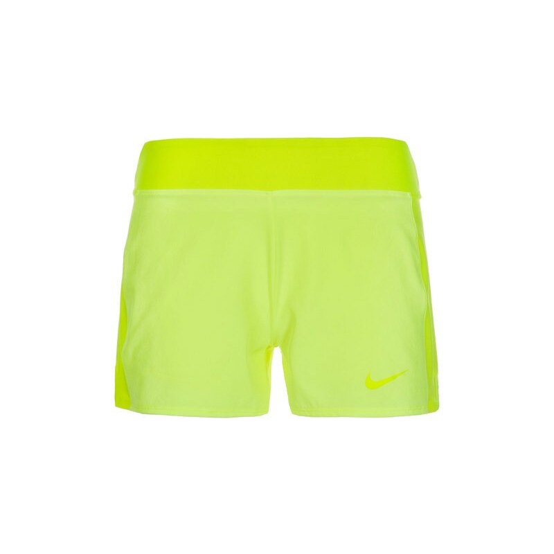 Nike Baseline Tennisshort Damen gelb L - 44/46,M - 40/42,XS - 32/34