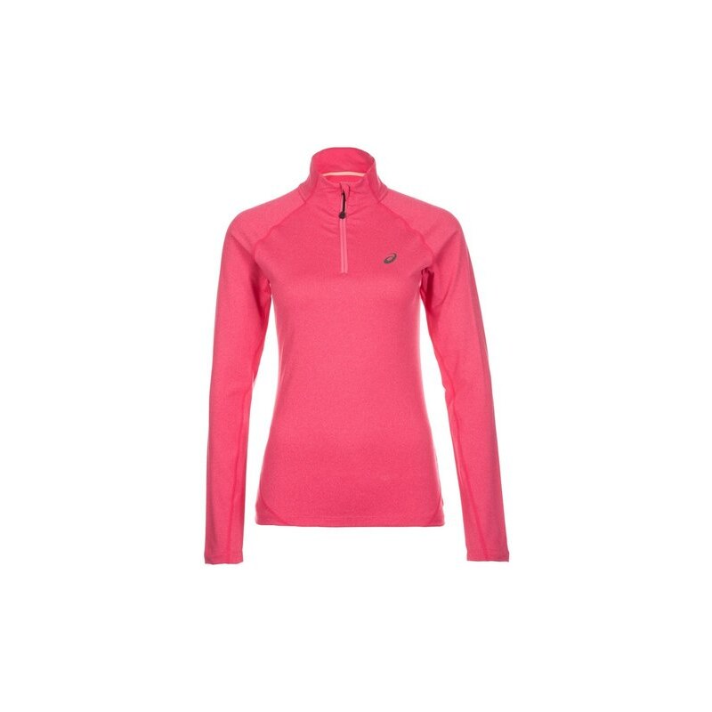 ASICS Damen Half-Zip Jersey Laufshirt Damen rosa L - 42/44,M - 40,S - 36/38