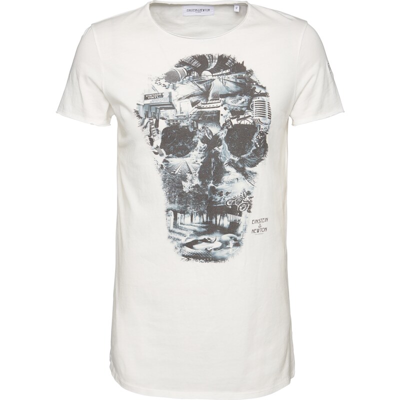 EINSTEIN & NEWTON T Shirt Collage Skull