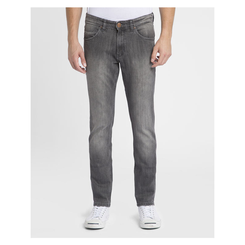 WRANGLER Graue Slim-Jeans Straight Bostin