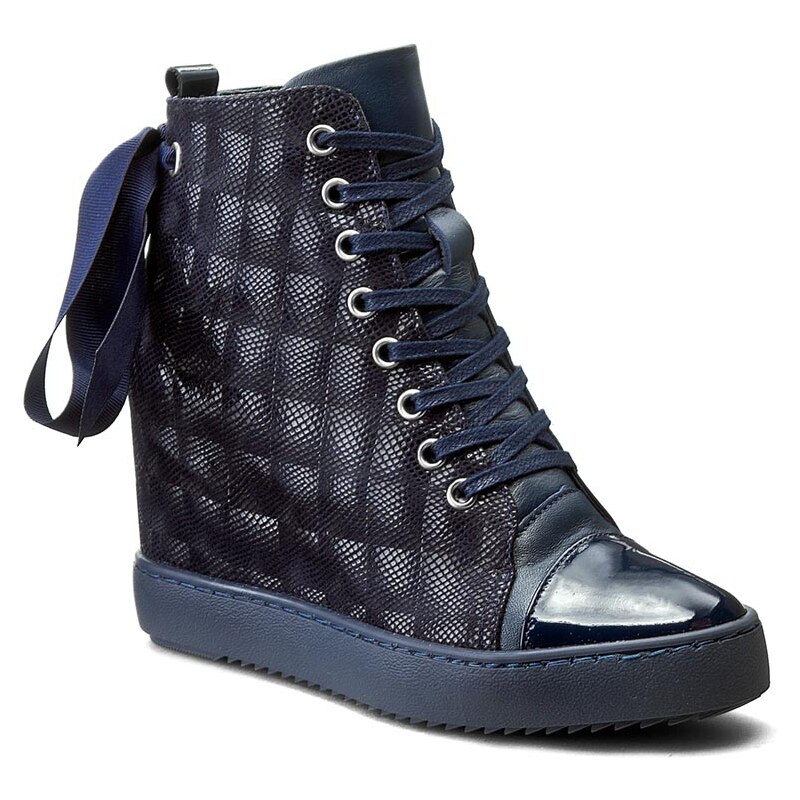 Sneakers R.POLAŃSKI - 834 Granat 3D