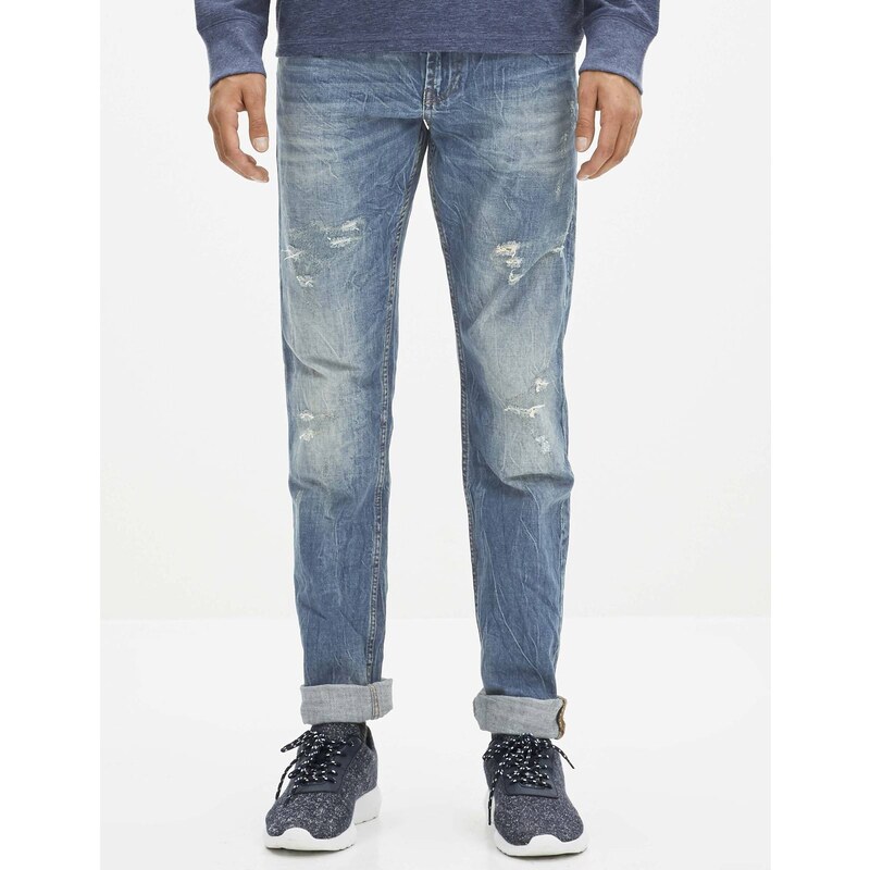 Celio Fomarble - Jeans mit geradem Schnitt - stein