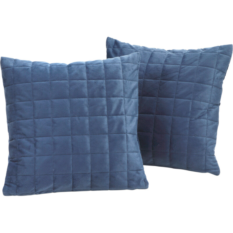 bpc living Sofaüberwurf Fleece in blau von bonprix