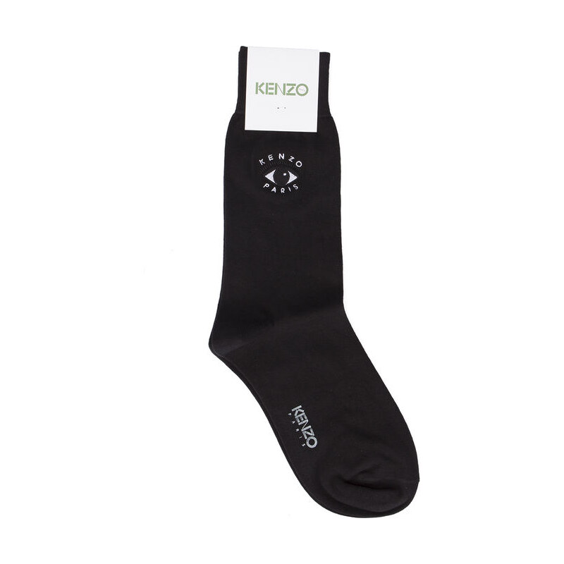 KENZO Schwarze Socken mit Augen-Logo