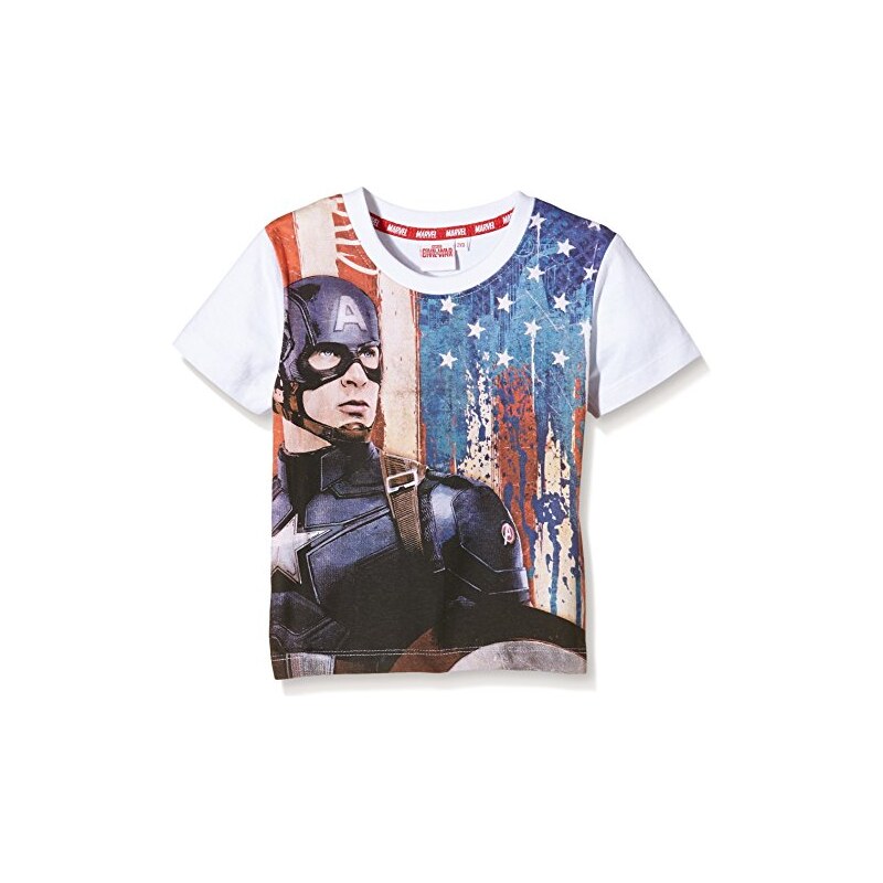 Marvel Jungen T-Shirt Captain America Civil War