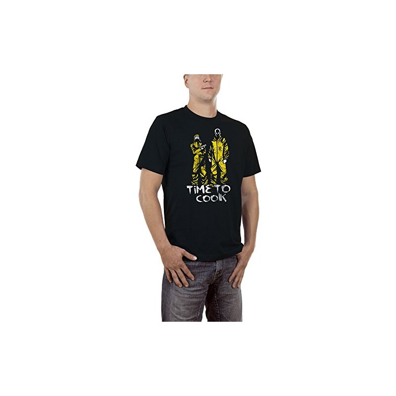 Touchlines Herren T-Shirt Time To Cook