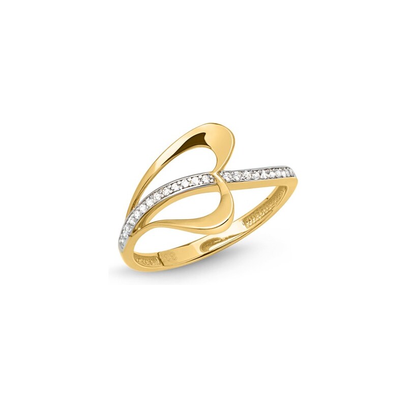 Unique Jewelry 333er Gold Ring mit schönem Herz