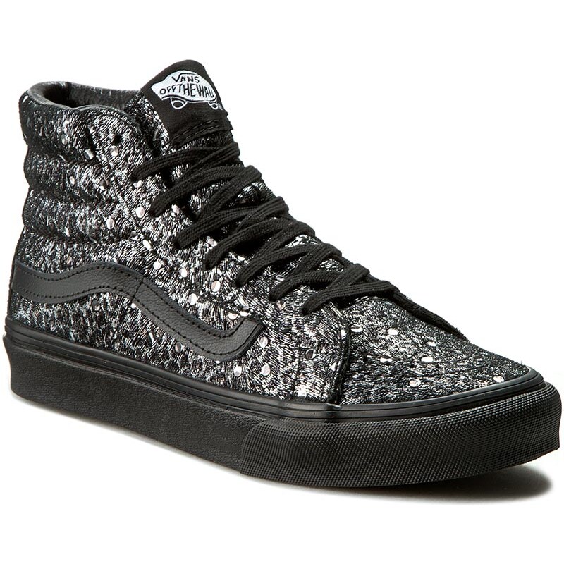 Sneakers VANS - Sk8-Hi Slim VN00018IJQC (Metallic Leopard) Black