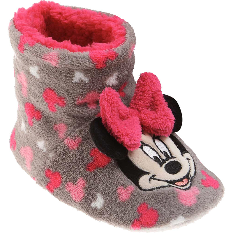 Disney Minnie Hausschuhe grau in Größe 30 für Mädchen