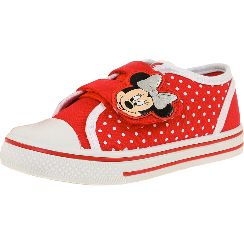Disney Minnie Sneaker rot in Größe 25 für Mädchen aus 100% Polyester