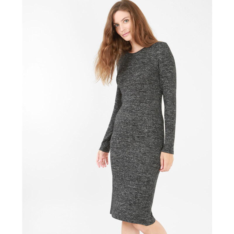 Langes Pulloverkleid Grau, Größe XS -Pimkie- Mode für Damen