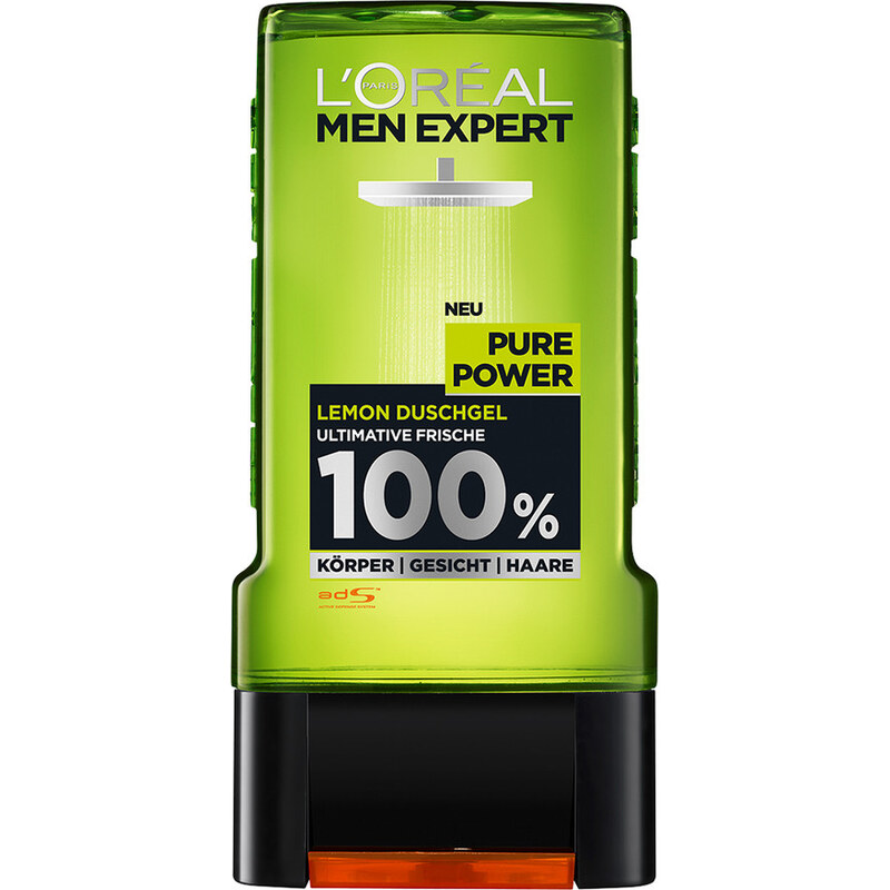 L´Oréal Men Expert Körperpflege Shower Pure Power Duschgel 300 ml für Männer