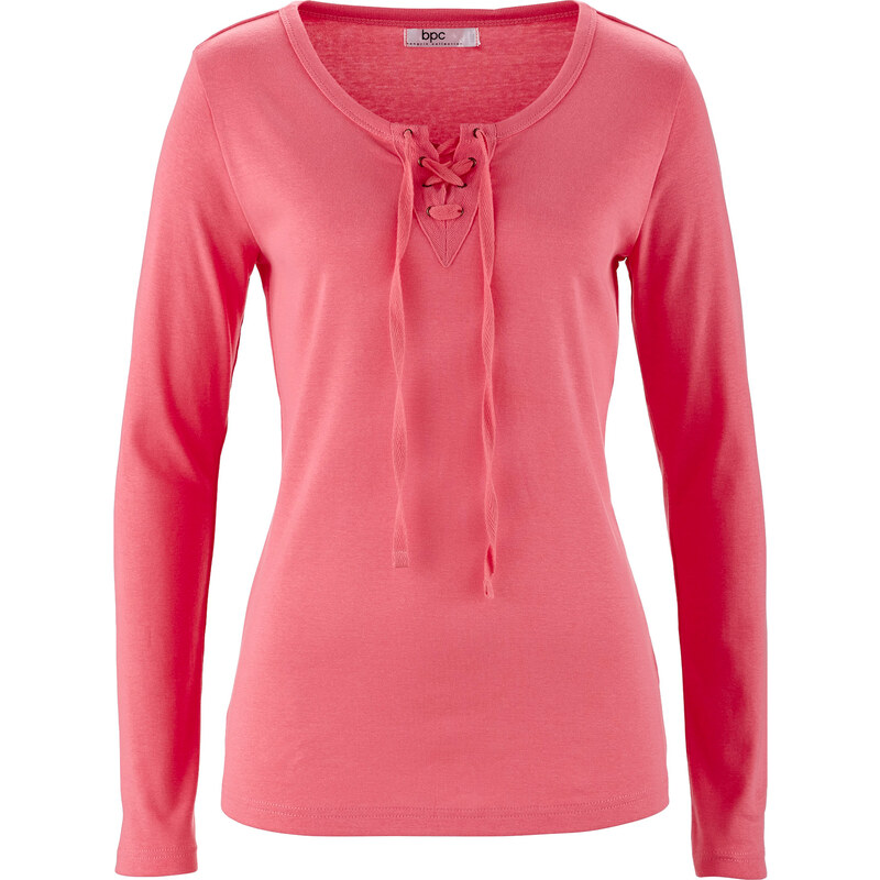 bpc bonprix collection Shirt, Langarm in pink für Damen von bonprix