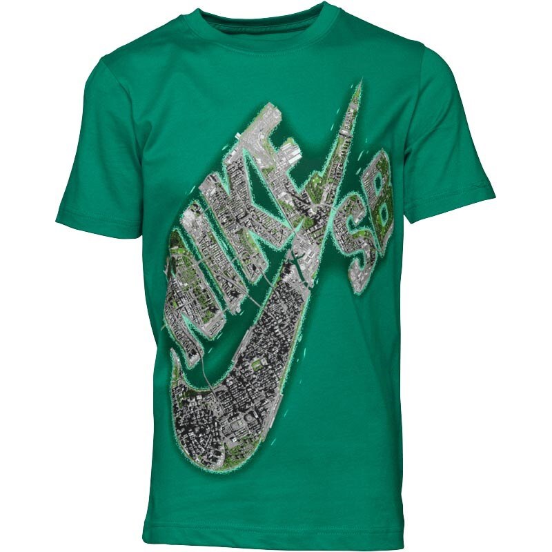 MA-1 Nike SB Jungen City T-Shirt Grün
