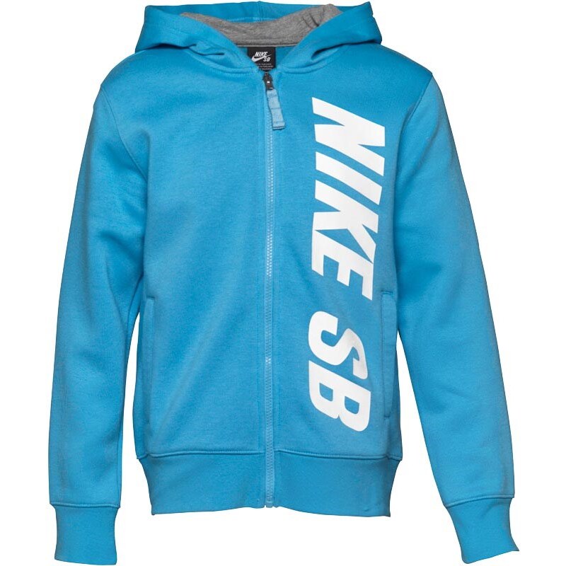 MA-1 Nike SB Jungen Logo Kapuzentop Blau