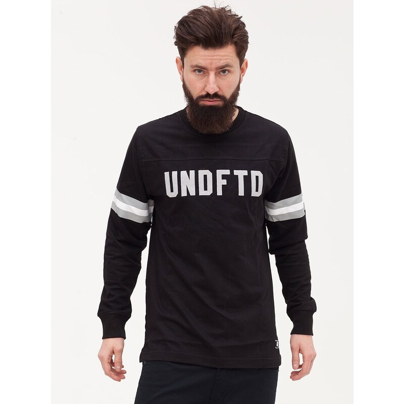 Undefeated Down L/SL Jersey Black