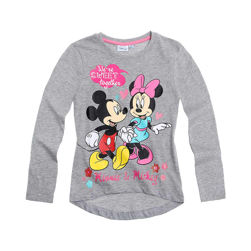 Lesara Kinder-Langarmshirt Disneys Minnie & Micky - 92