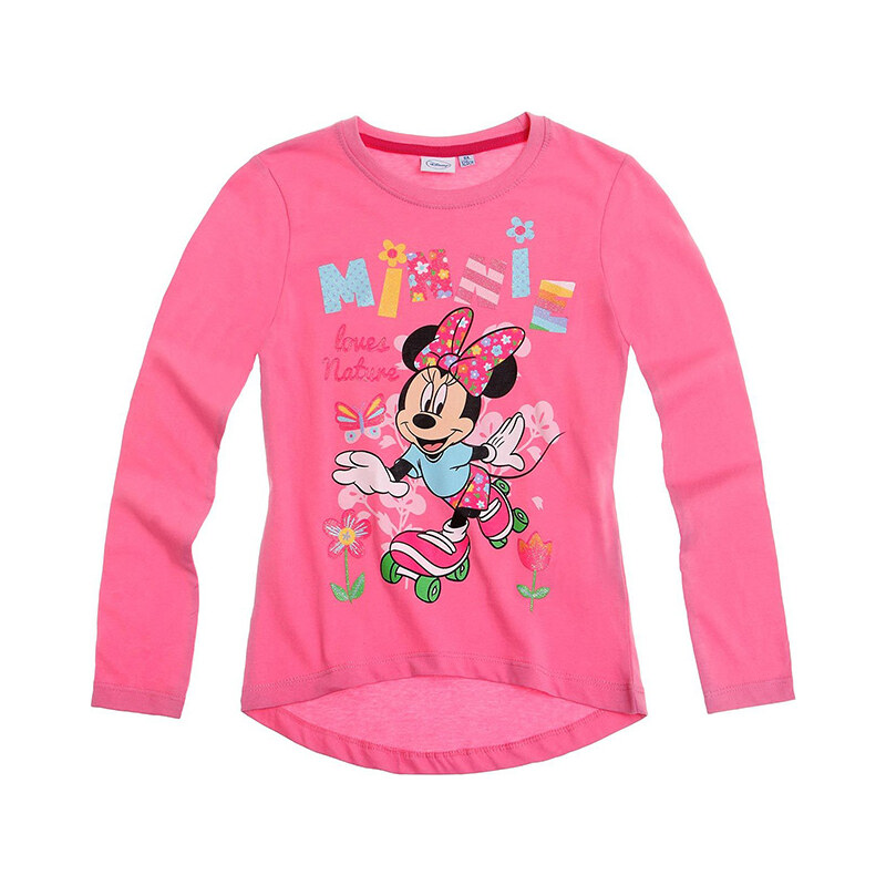 Lesara Kinder-Langarmshirt Disneys Minnie - 128