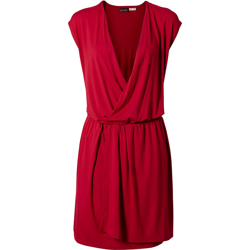 BODYFLIRT Shirtkleid/Sommerkleid in rot von bonprix