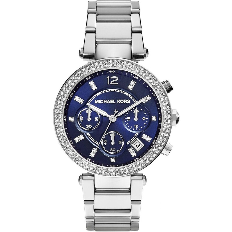 Michael Kors Uhr mit Stahlarmband - blau