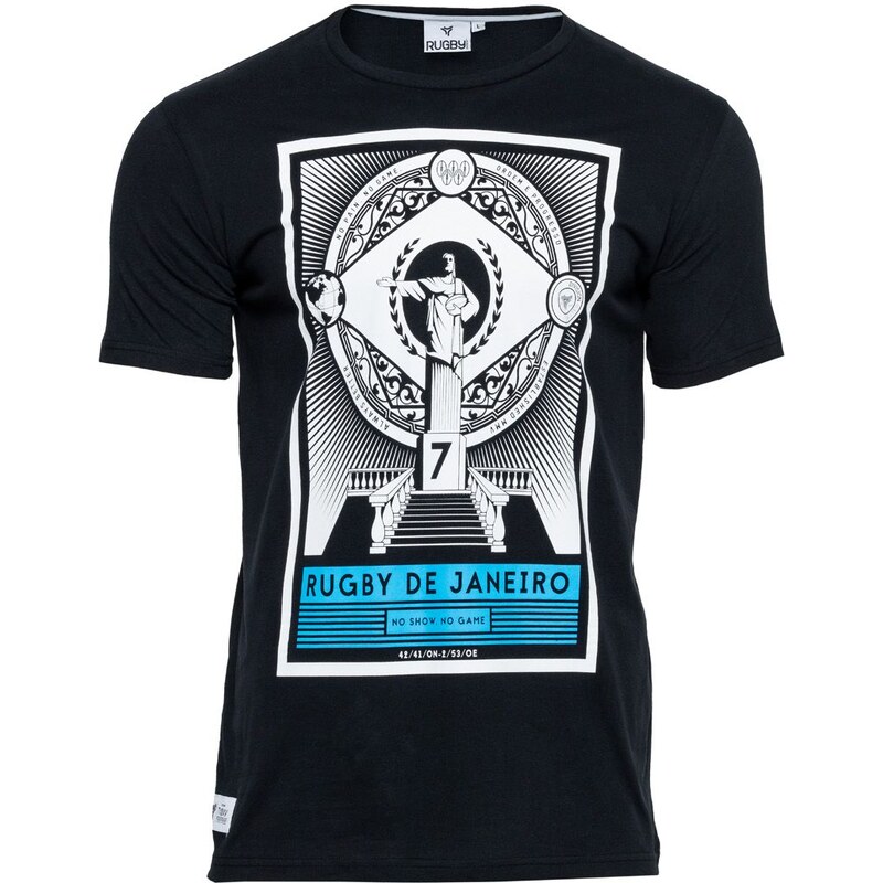 Rugby Division Redentor - T-Shirt - schwarz
