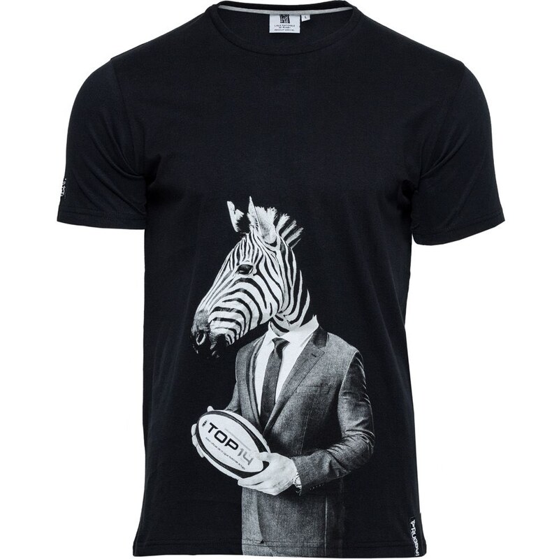 Rugby Division Zebra - T-Shirt - schwarz