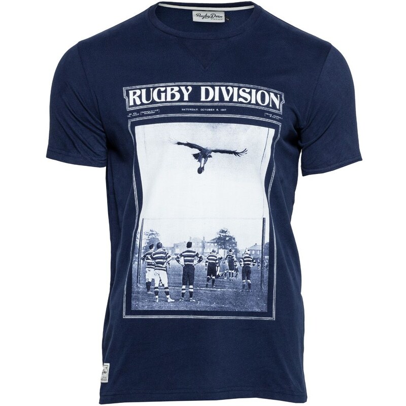 Rugby Division Neck Penalty - T-Shirt - marineblau