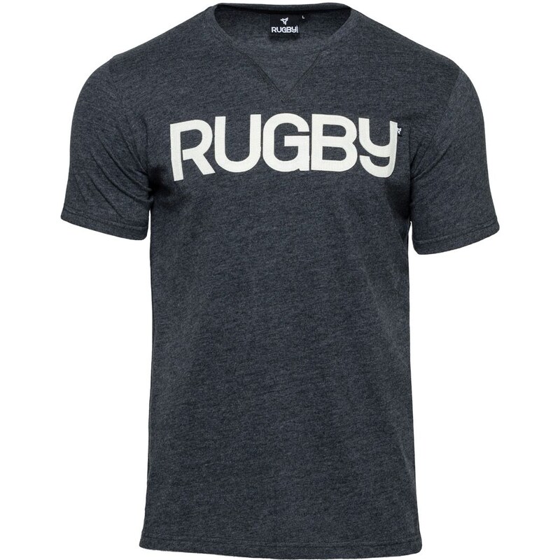 Rugby Division Neck Arc - T-Shirt - denimschwarz