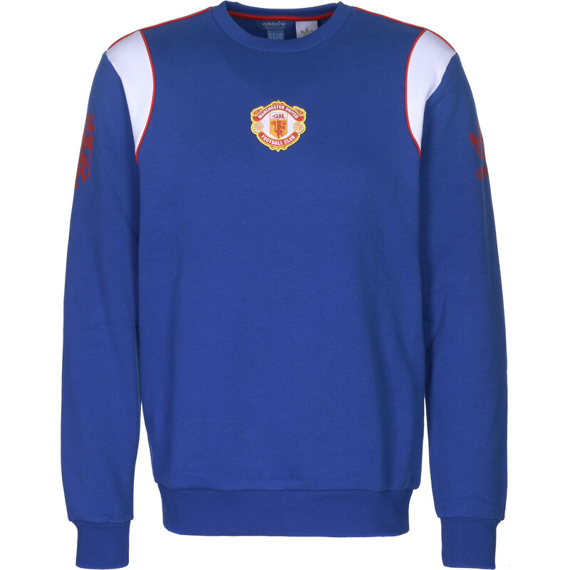adidas Manchester United Crew Sweater royal