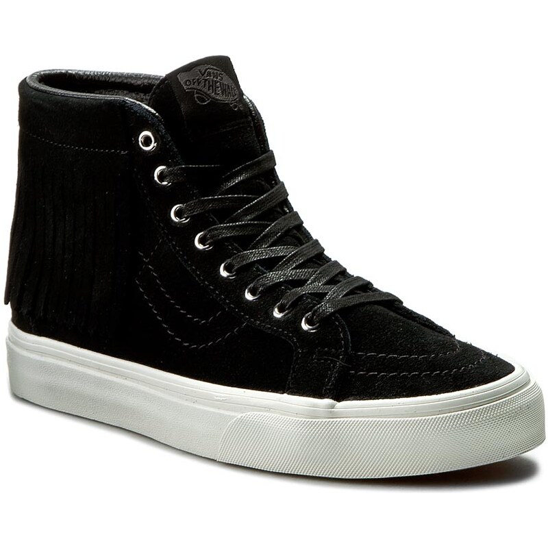 Sneakers VANS - Sk8-Hi Moc VN000315JTZ (Suede) Black/Blanc De Bl
