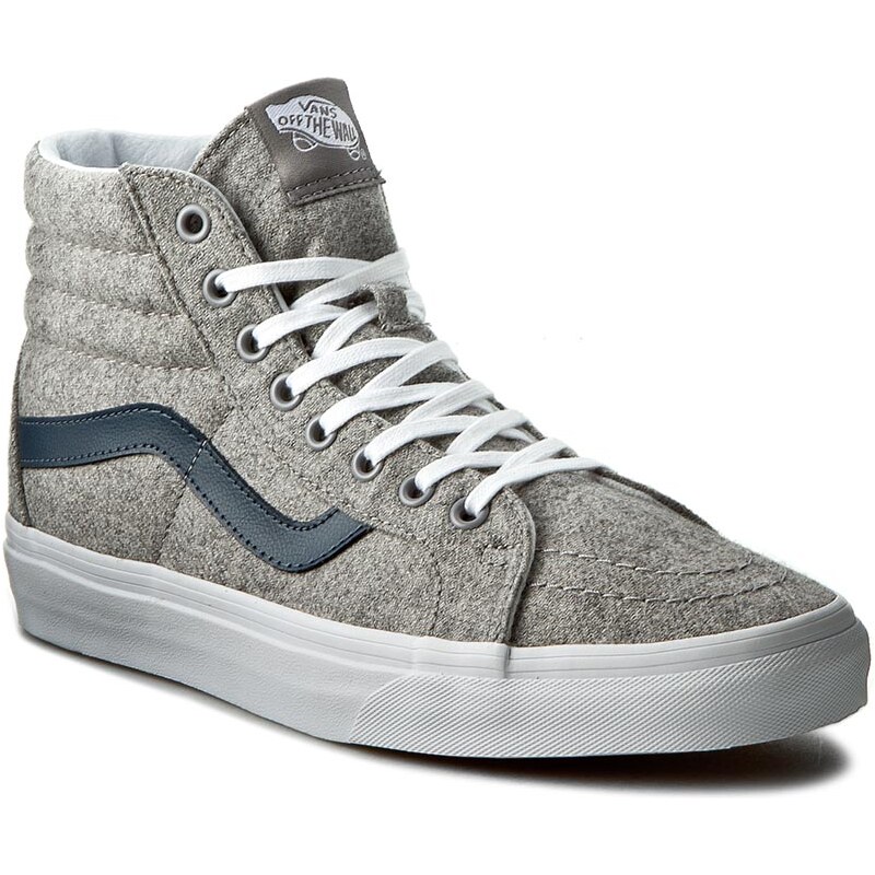 Sneakers VANS - Sk8-Hi Reissue VN004OKJSL (Varsity) Gray/True White