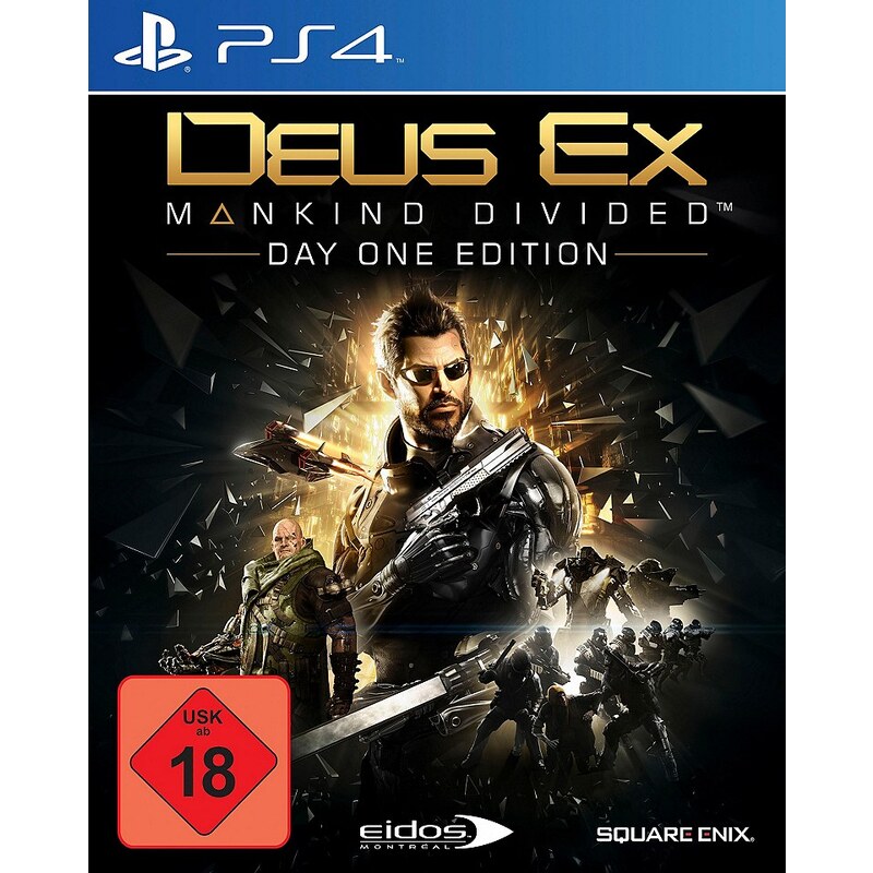 Deus Ex: Mankind Divided Day One Edition PS4
