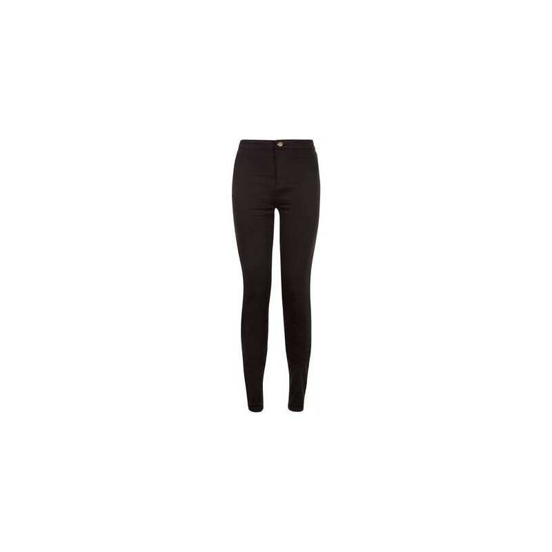 New Look Schwarze, superenge Skinny-Jeans mit hohem Bund, Langgröße, 36 Zoll