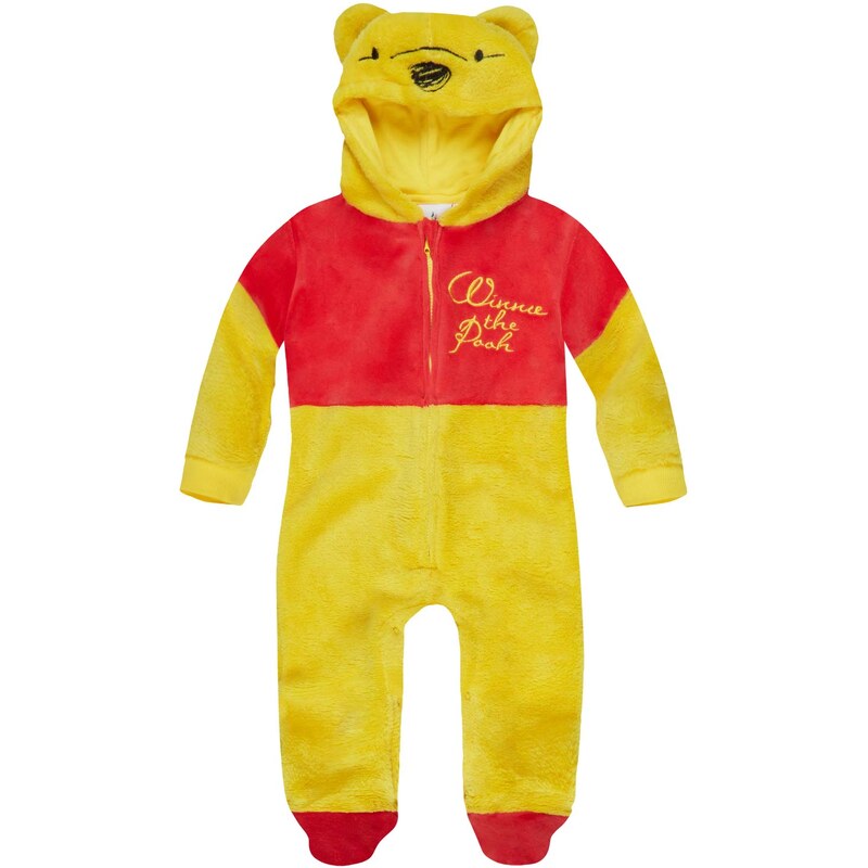Disney Winnie Puuh Jumpsuit gelb in Größe 3M für Jungen aus Body: 80% Baumwolle 20% Polyester 100 % Polyester