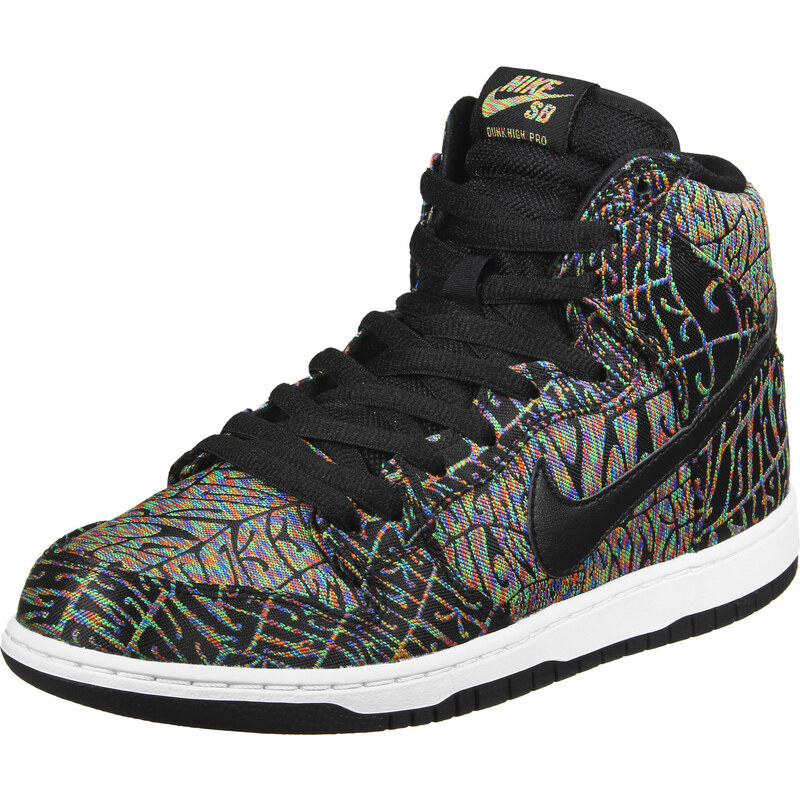 Nike Sb Dunk High Premium Sneakers Sneaker black/rainbow