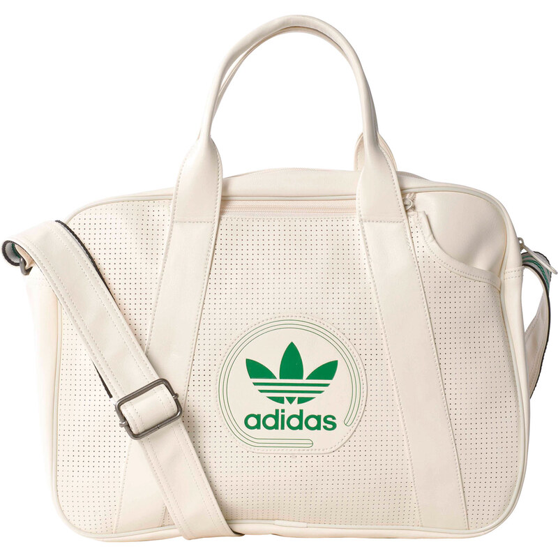 adidas Airliner Perforated Umhängetasche white/green